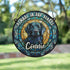 Flat Coated Retriever Memorial Stained Glass Effect Suncatcher